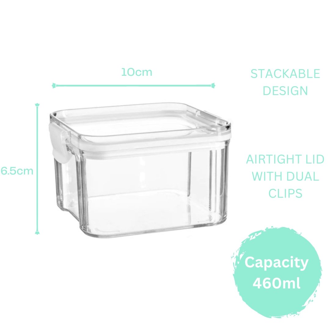 Argon Tableware Food Storage Container - 460ml White - The Label Place