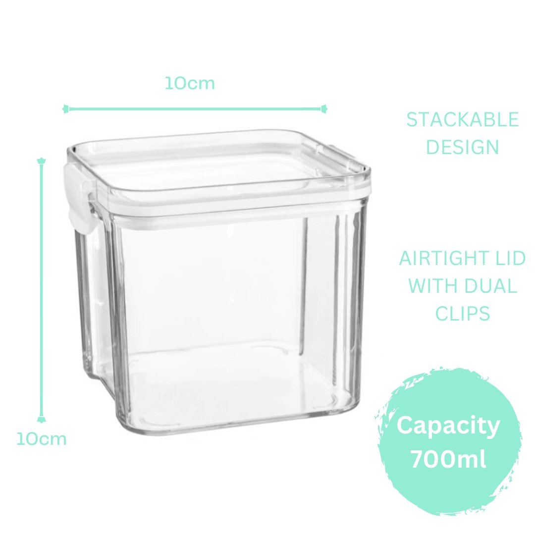 Argon Tableware Food Storage Container - 700ml White - The Label Place