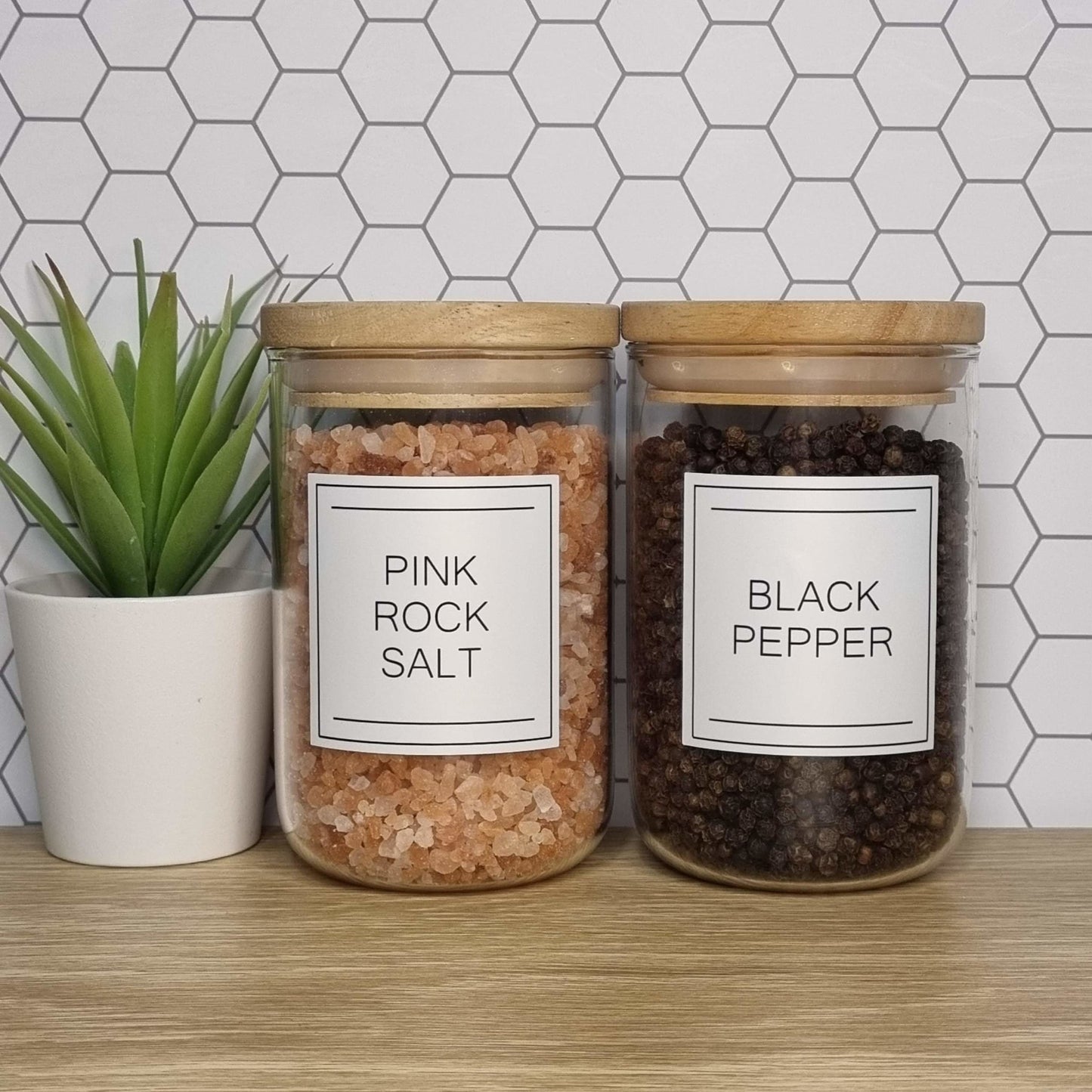 Custom Spice & Jar Labels